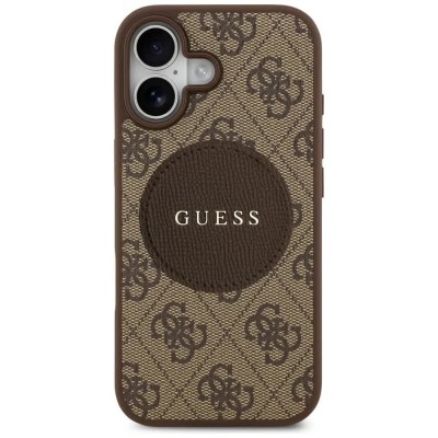 други,аксесоари,guess,4g,circle,classic,logo,magsafe,iphone,17,phone,case,brown,(brown)