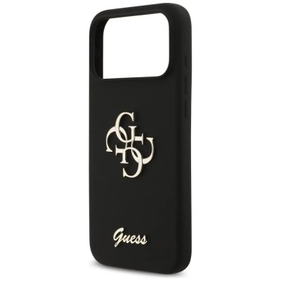 други,аксесоари,guess,big,4g,script,iphone,17,pro,max,phone,case,black,(black)
