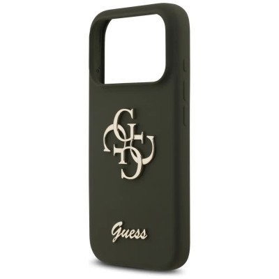 други,аксесоари,guess,big,4g,script,iphone,17,pro,max,phone,case,green,(khaki)