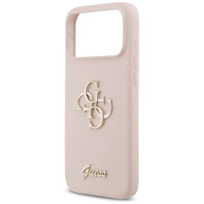 други,аксесоари,guess,big,4g,script,iphone,17,pro,max,phone,case,pink,(pink)