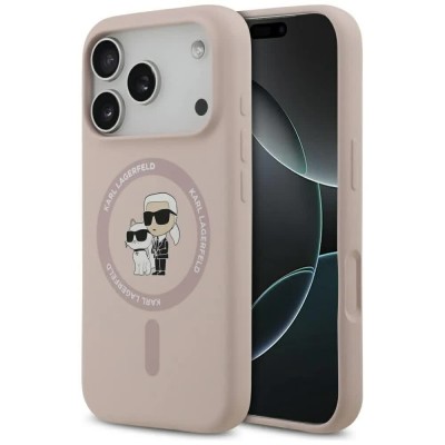 други,аксесоари,karl,lagerfeld,karl&choupette,ring,magsafe,iphone,17,pro,phone,case,pink,(pink)