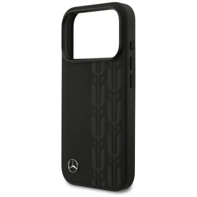 други,аксесоари,mercedes,leather,laurel,leaves,magsafe,iphone,17,pro,phone,case,black,(black)