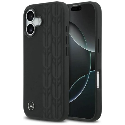 други,аксесоари,mercedes,leather,laurel,leaves,magsafe,iphone,17,phone,case,black,(black)