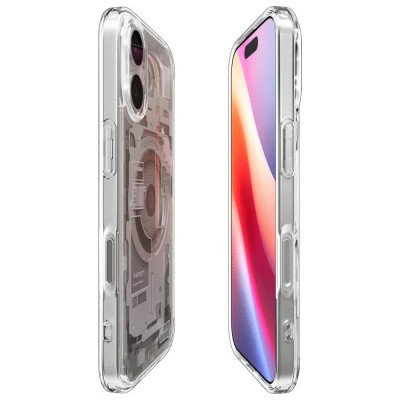 други,аксесоари,spigen,ultra,hybrid,mag,magsafe,zero,one,iphone,17,phone,case,clear,(zero,one,titanium)