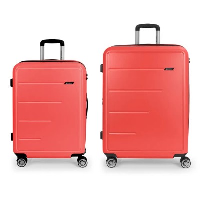 куфари,gabol,future,plus,spinner,expandable,176l,trolley,bag,2,units,orange,(coral)