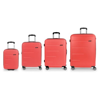 куфари,gabol,future,plus,spinner,expandable,240l,trolley,bag,4,units,red,orange,(coral)