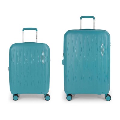 куфари,gabol,infinity,spinner,tsa,expandable,111.7l,trolley,bag,2,units,blue,(turquoise)