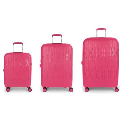 куфари,gabol,infinity,spinner,tsa,expandable,220.4l,trolley,bag,3,units,pink,(fuchsia)
