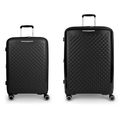 куфари,gabol,queens,spinner,tsa,expandable,182.1l,trolley,bag,2,units,black,(black)