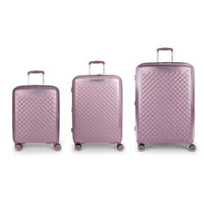 куфари,gabol,queens,spinner,tsa,expandable,224.2l,trolley,bag,3,units,purple,(lilac)