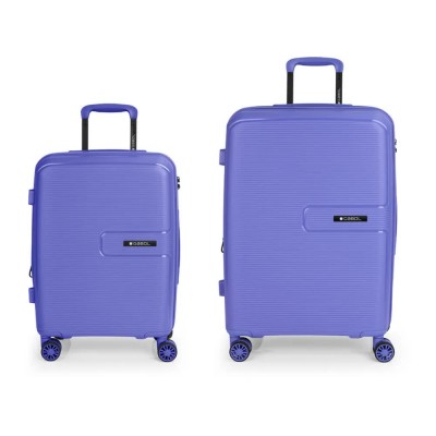 куфари,gabol,steady,spinner,expandable,113.8l,trolley,bag,2,units,purple,(lilac)