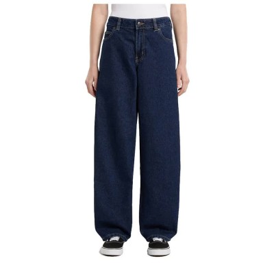 дънки,дамски,панталони,dickies,957,loose,tapered,work,jeans,blue,(dark,indigo)