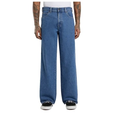 дънки,мъжки,панталони,dickies,958,baggy,straight,work,jeans,blue,(classic,blue)