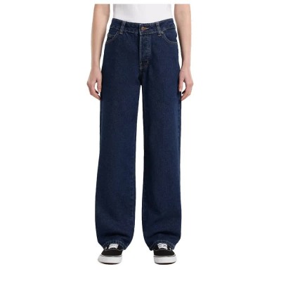 дънки,дамски,панталони,dickies,984,relaxed,straight,jeans,blue,(dark,indigo)