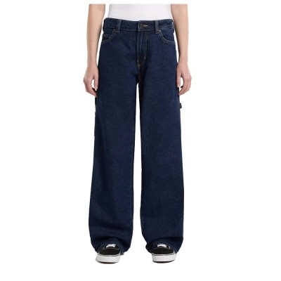 дънки,дамски,панталони,dickies,997,loose,straight,carpenter,jeans,blue,(dark,indigo)