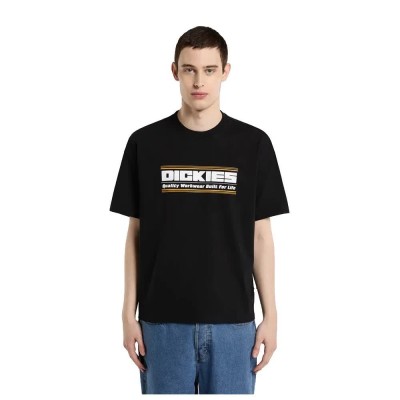 тениска,мъжки,тениски,дамски,тениски,dickies,derby,short,sleeve,t,shirt,black,(black)