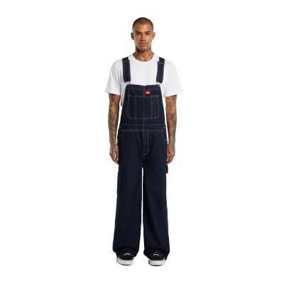 мъжки,гащеризони,dickies,loose,denim,sleeveless,overall,blue,(rinsed)