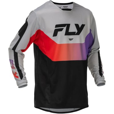 блуза,с,дълъг,ръкав,мъжки,тениски,дамски,тениски,fly,racing,kinetic,long,sleeve,jersey,grey,(grey,purple,red)