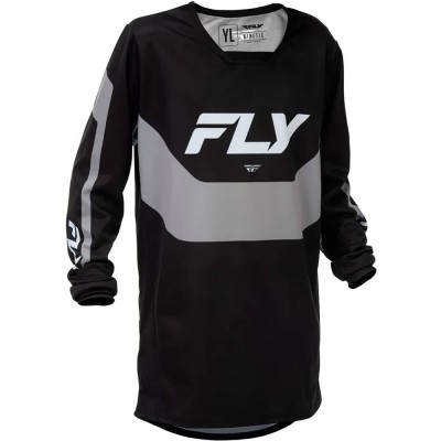 блуза,с,дълъг,ръкав,мъжки,тениски,дамски,тениски,fly,racing,kinetic,long,sleeve,jersey,black,(black,grey)
