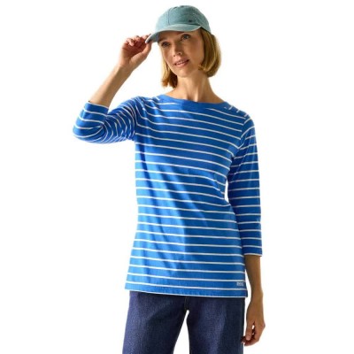 тениска,мъжки,тениски,дамски,тениски,regatta,bayletta,ii,3,4,sleeve,t,shirt,blue,(sonic,blue,white,stripe)