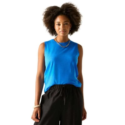 тениска,мъжки,тениски,дамски,тениски,regatta,fariene,sleeveless,t,shirt,sonic,blue