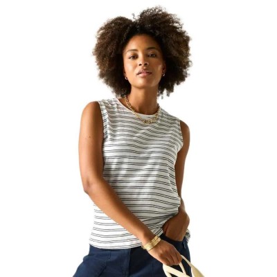 тениска,мъжки,тениски,дамски,тениски,regatta,fariene,sleeveless,t,shirt,white,navy,double,stripe