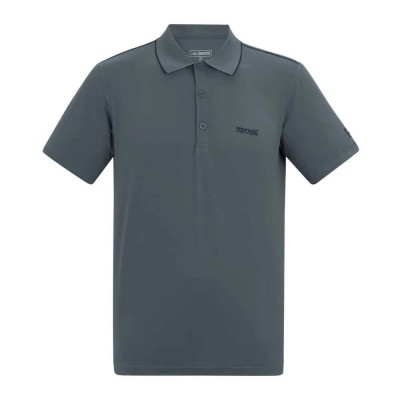 мъжки,блузи,с,яка,regatta,maverik,stretch,short,sleeve,polo,grey,(dark,storm)