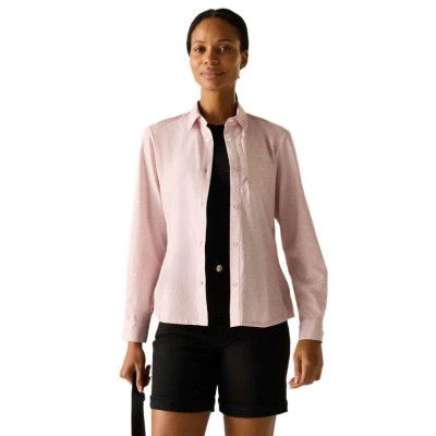 риза,с,дълъг,ръкав,дамски,ризи,мъжки,ризи,regatta,travel,light,long,sleeve,shirt,pink,(pink,haze,petal,print)