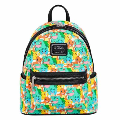 раница,раници,loungefly,pokémon,backpack,26,cm,multicolor