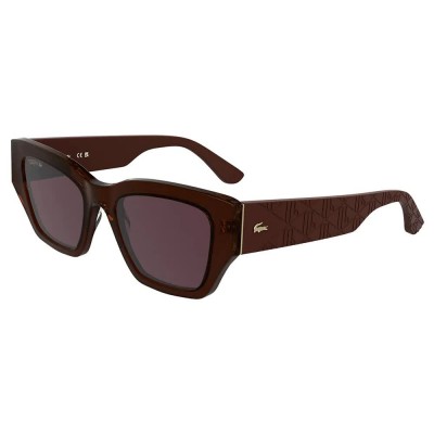слънчеви,очила,слънчеви,очила,lacoste,l6053s,woman,sunglasses,brown,(dark,brown)