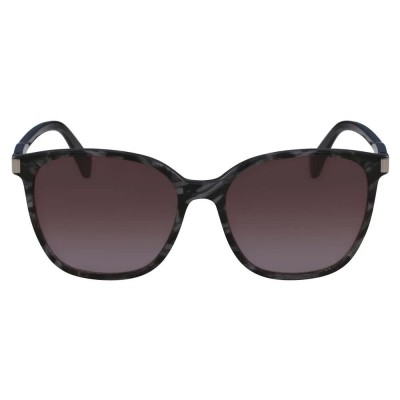 слънчеви,очила,слънчеви,очила,longchamp,lo612s,n,woman,sunglasses,black,(marble,black)