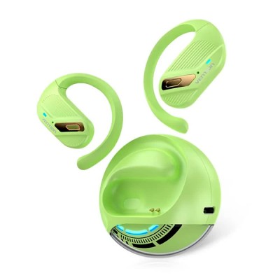 слушалки,слушалки,vention,openbeat,o12,wireless,earphones,green