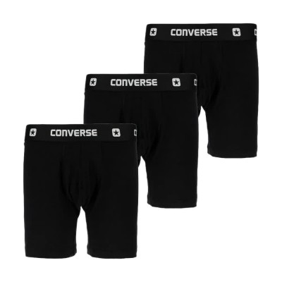 детски,боксерки,мъжко,бельо,converse,kids,solid,boxers,3,units,black,(black)