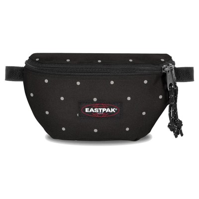 чанта,всички,чанти,eastpak,springer,2l,waist,bag,black,(dots,black,silver)
