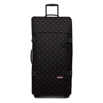 куфари,eastpak,tranverz,l,121l,trolley,bag,black,(dots,black,silver)