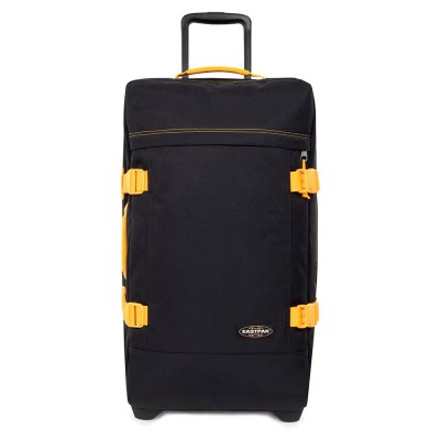 куфари,eastpak,tranverz,m,78l,trolley,bag,black,(kontrast,mango)