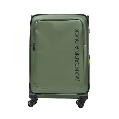 куфари,mandarina,duck,eco,coated,large,exp,trolley,bag,green,(pine,green)