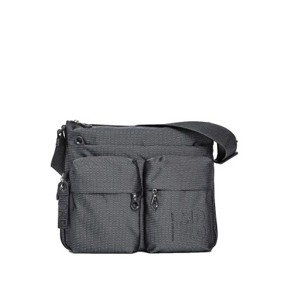 всички,чанти,mandarina,duck,md20,big,exp,crossbody,grey,(steel)