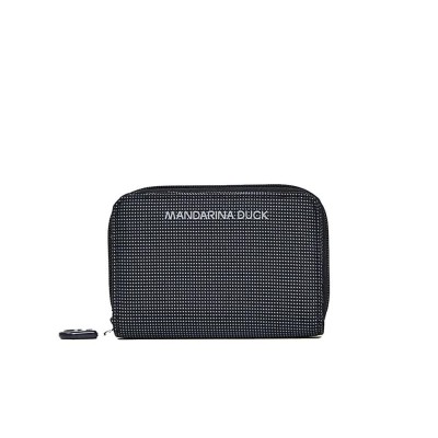 портфейли,и,портмонета,mandarina,duck,md20,small,zip,wallet,black,(scarab)