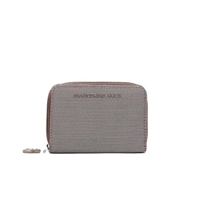 портфейли,и,портмонета,mandarina,duck,md20,small,zip,wallet,grey,(taupe)