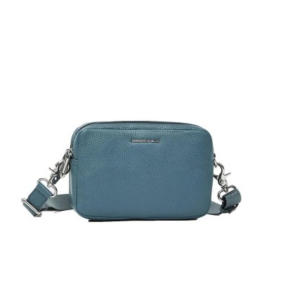 чанти,за,през,рамо,mandarina,duck,mellow,leather,camera,flat,crossbody,iron