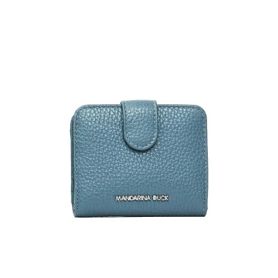 портфейли,и,портмонета,mandarina,duck,mellow,leather,card,2,wallet,blue,(iron)
