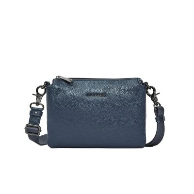 всички,чанти,mandarina,duck,mellow,leather,fzt82,crossbody,blue,(dress,blue)