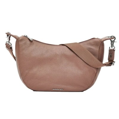 чанти,за,през,рамо,mandarina,duck,mellow,leather,hobo,small,crossbody,winter,rose