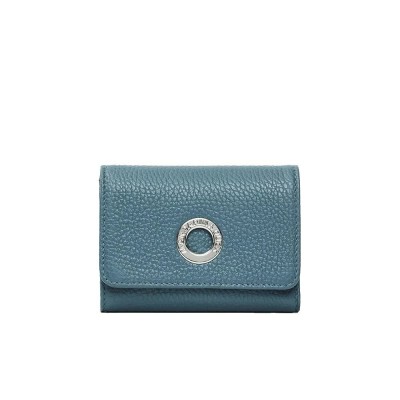 портфейли,и,портмонета,mandarina,duck,mellow,leather,trifold,wallet,iron