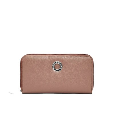 портфейли,и,портмонета,mandarina,duck,mellow,leather,zip,wallet,winter,rose