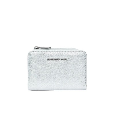 портфейли,и,портмонета,mandarina,duck,mellow,metal,card,wallet,silver,(silver)