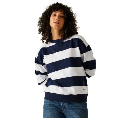 блуза,дамски,блузи,regatta,avika,ii,sweatshirt,blue,(navy,white,stripe)
