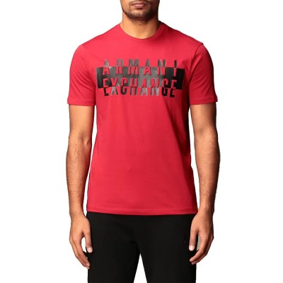 тениска,мъжки,тениски,armani,zjh4z,short,sleeve,t,shirt,red,(red)