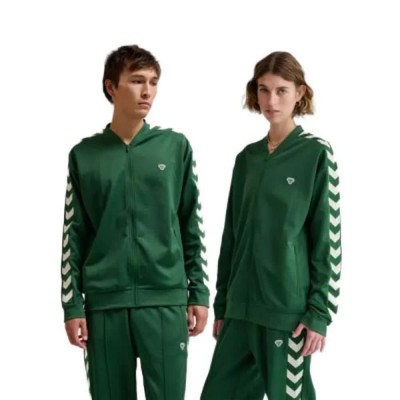 яке,мъжки,анцузи,дамски,анцузи,hummel,archive,regular,poly,tracksuit,jacket,green,(eden)